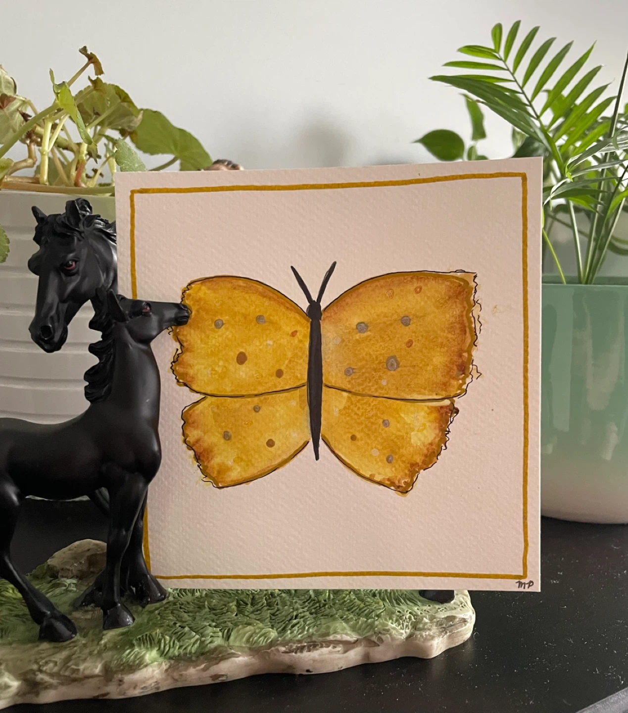 Watercolour Butterfly Paintings - photo 4