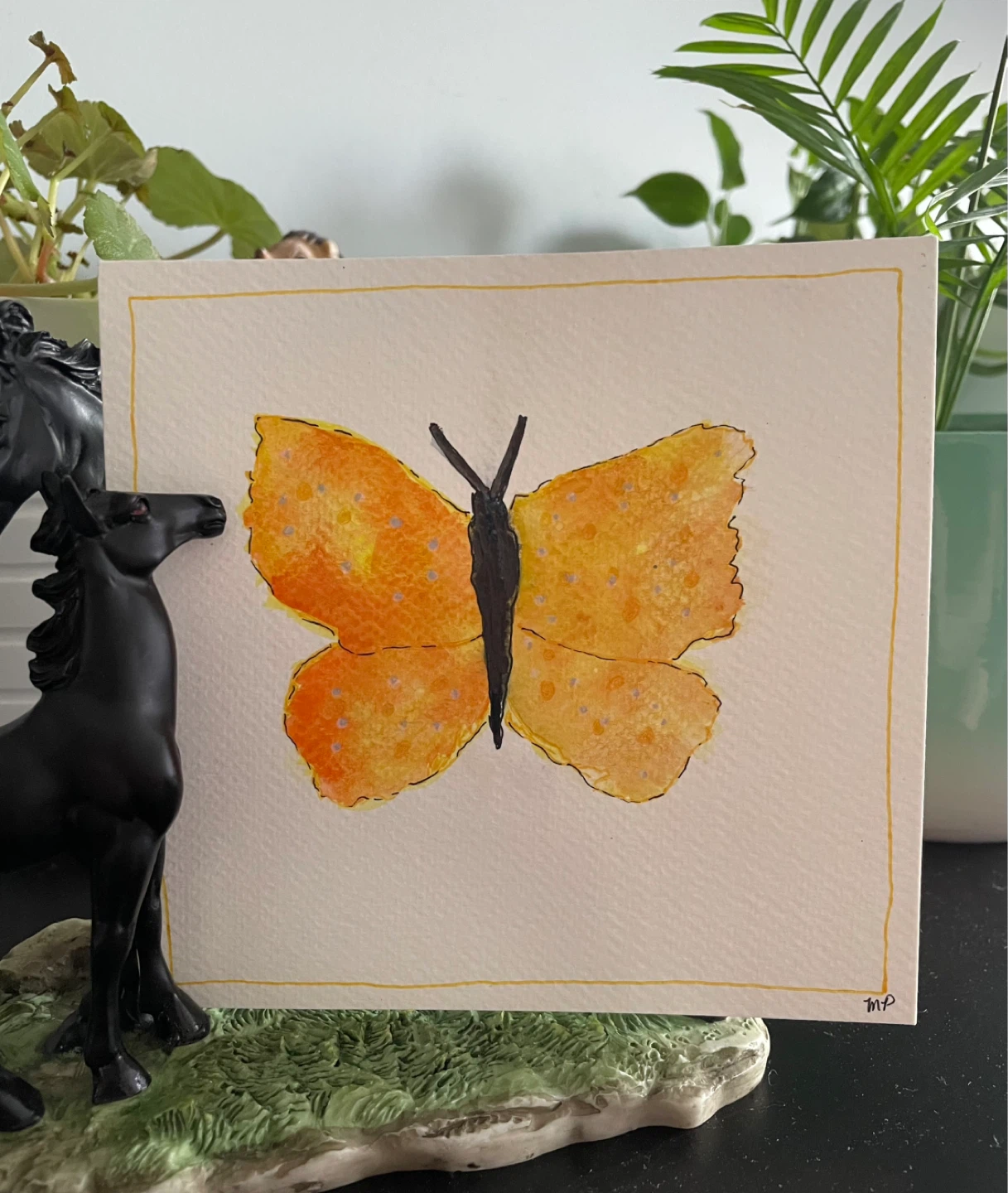 Watercolour Butterfly Paintings - photo 2