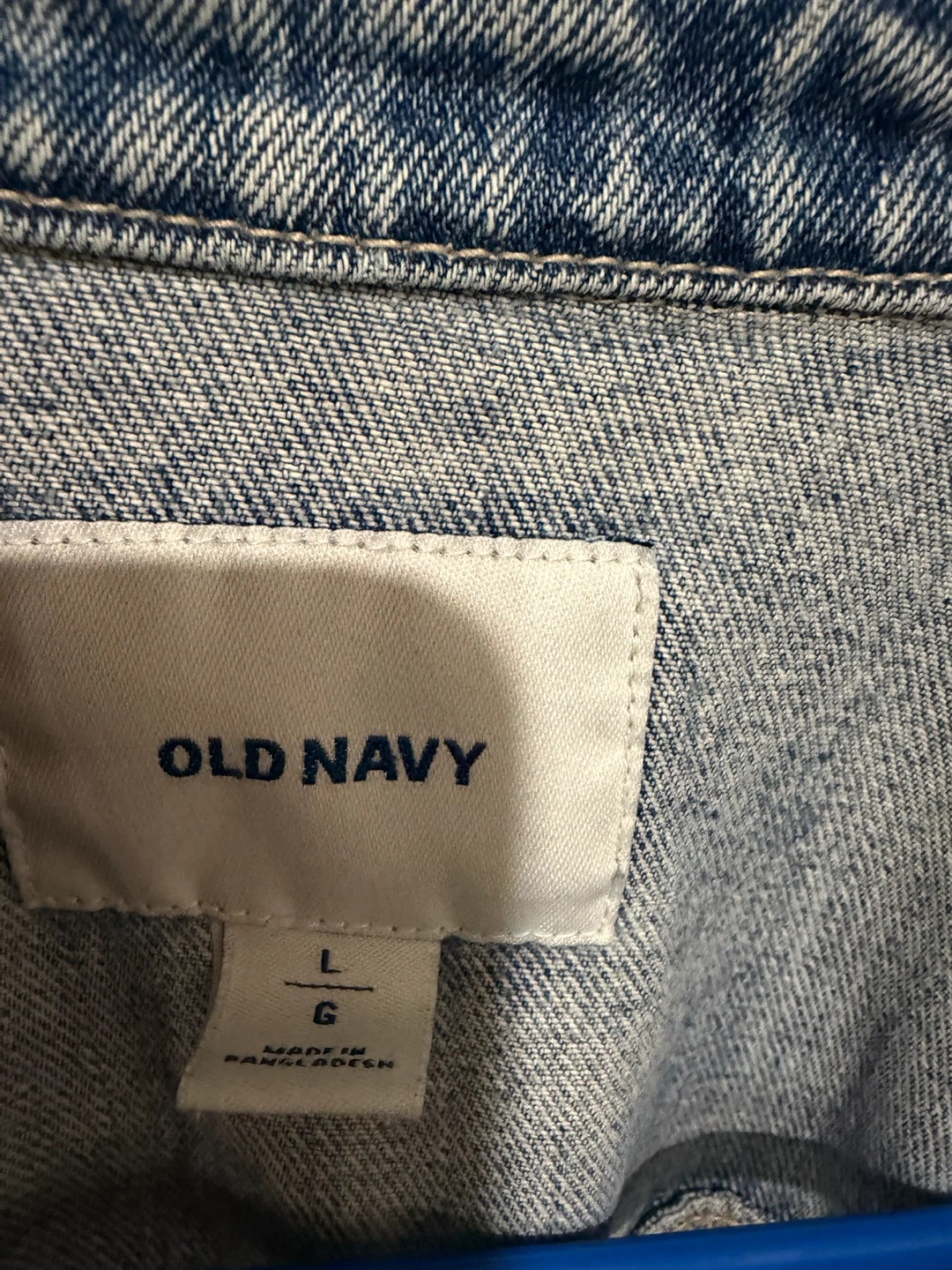 Old Navy Distressed Denim Jacket - photo 3