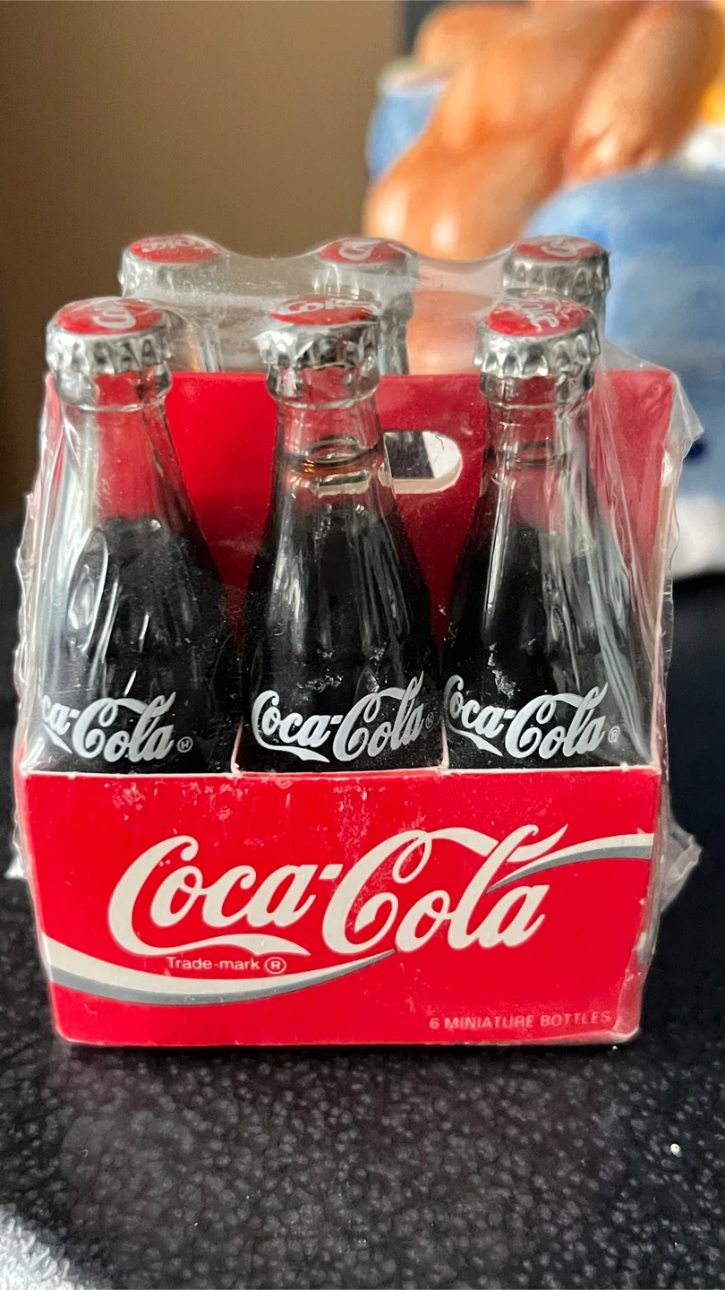 Coca-Cola Mini Coke Bottles Six Pack