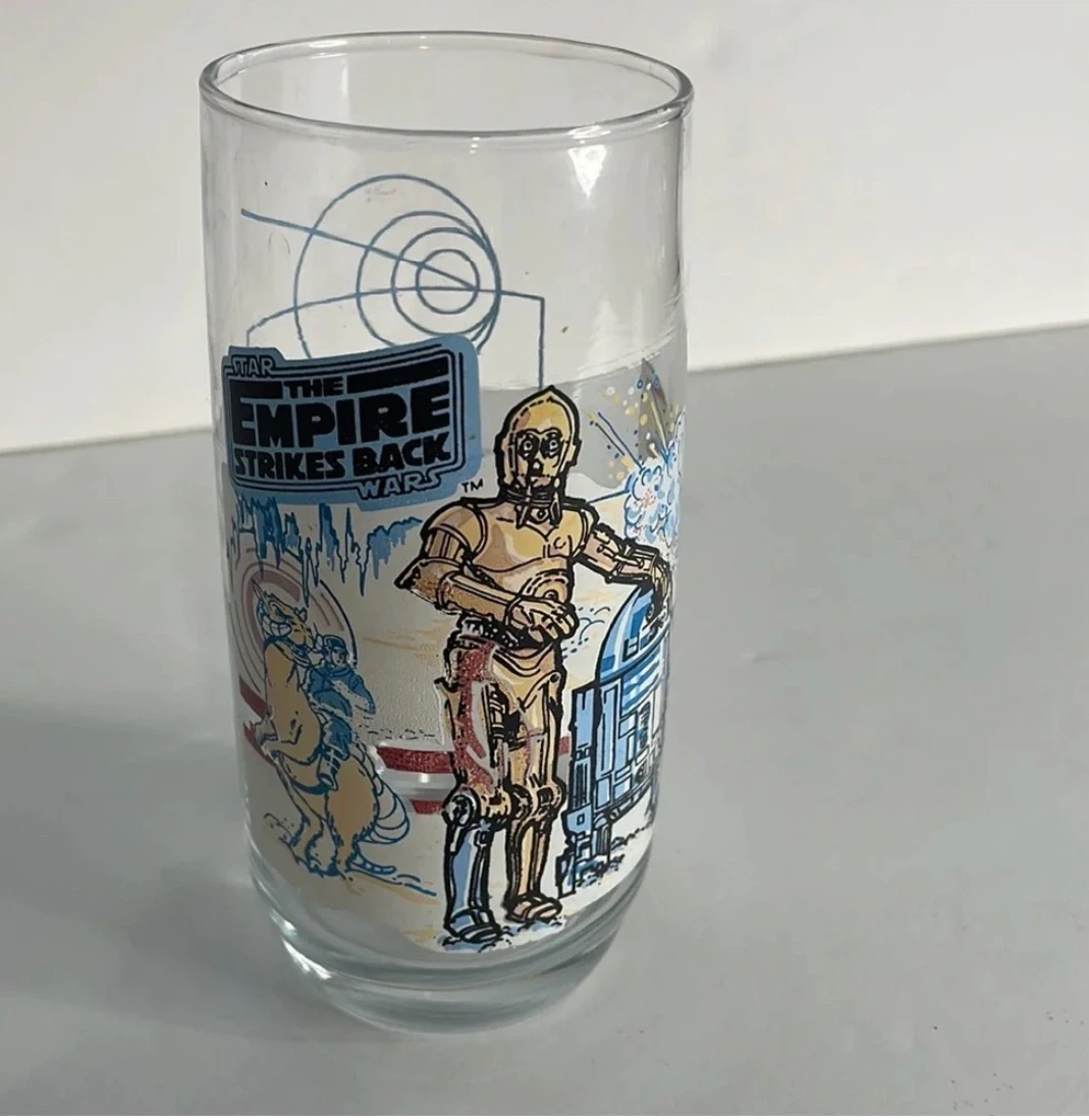 Burger King Star Wars The Empire Strikes Back Glass 1980