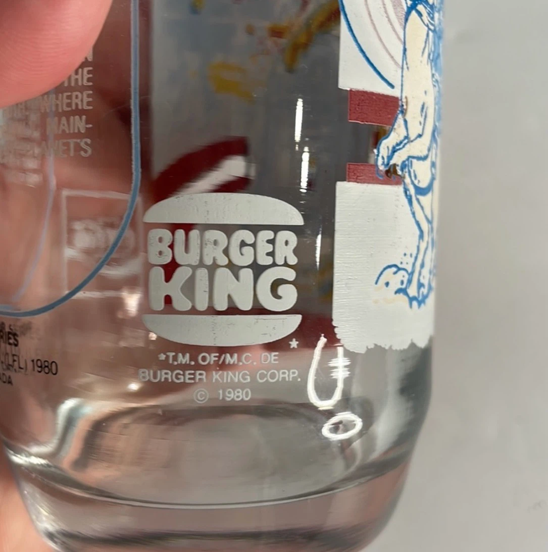 Burger King Star Wars The Empire Strikes Back Glass 1980 - photo 5