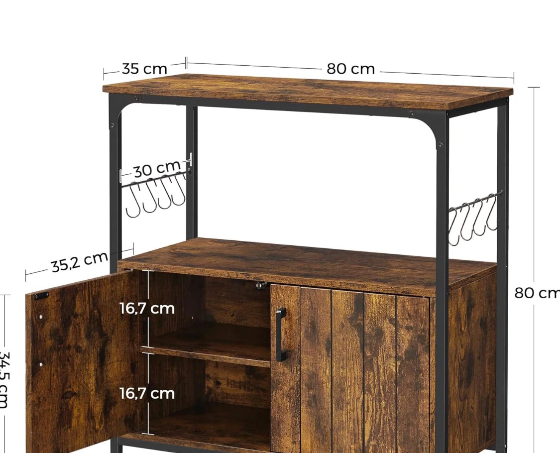 Rustic Kitchen Sideboard Cabinet - photo 2