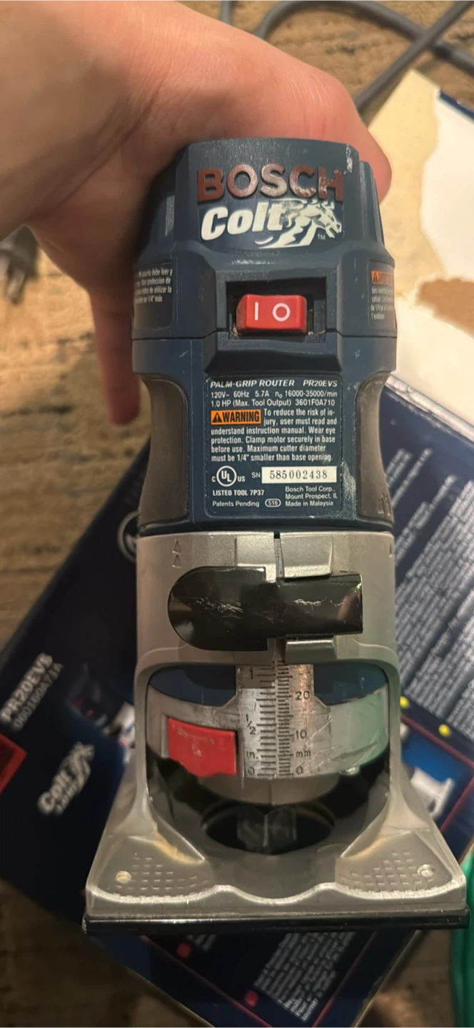 Bosch Colt Palm Router PR20EVS