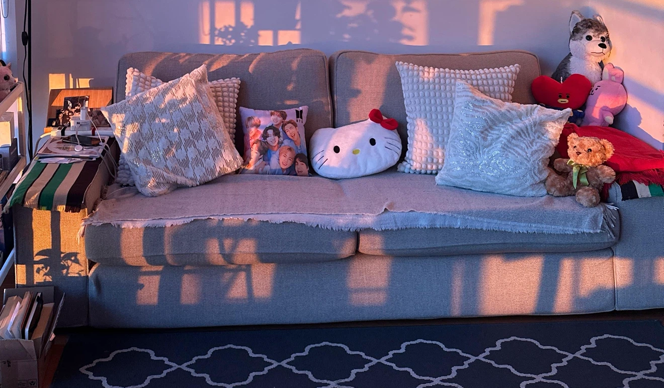 Tan Sofa