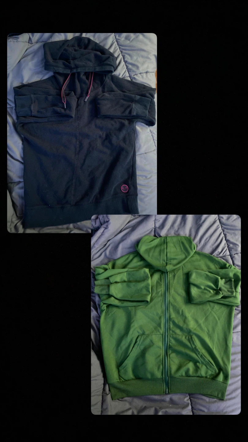 Black and Green Hoodies