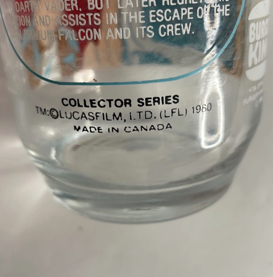 Burger King Star Wars Collector Series Glass - photo 5