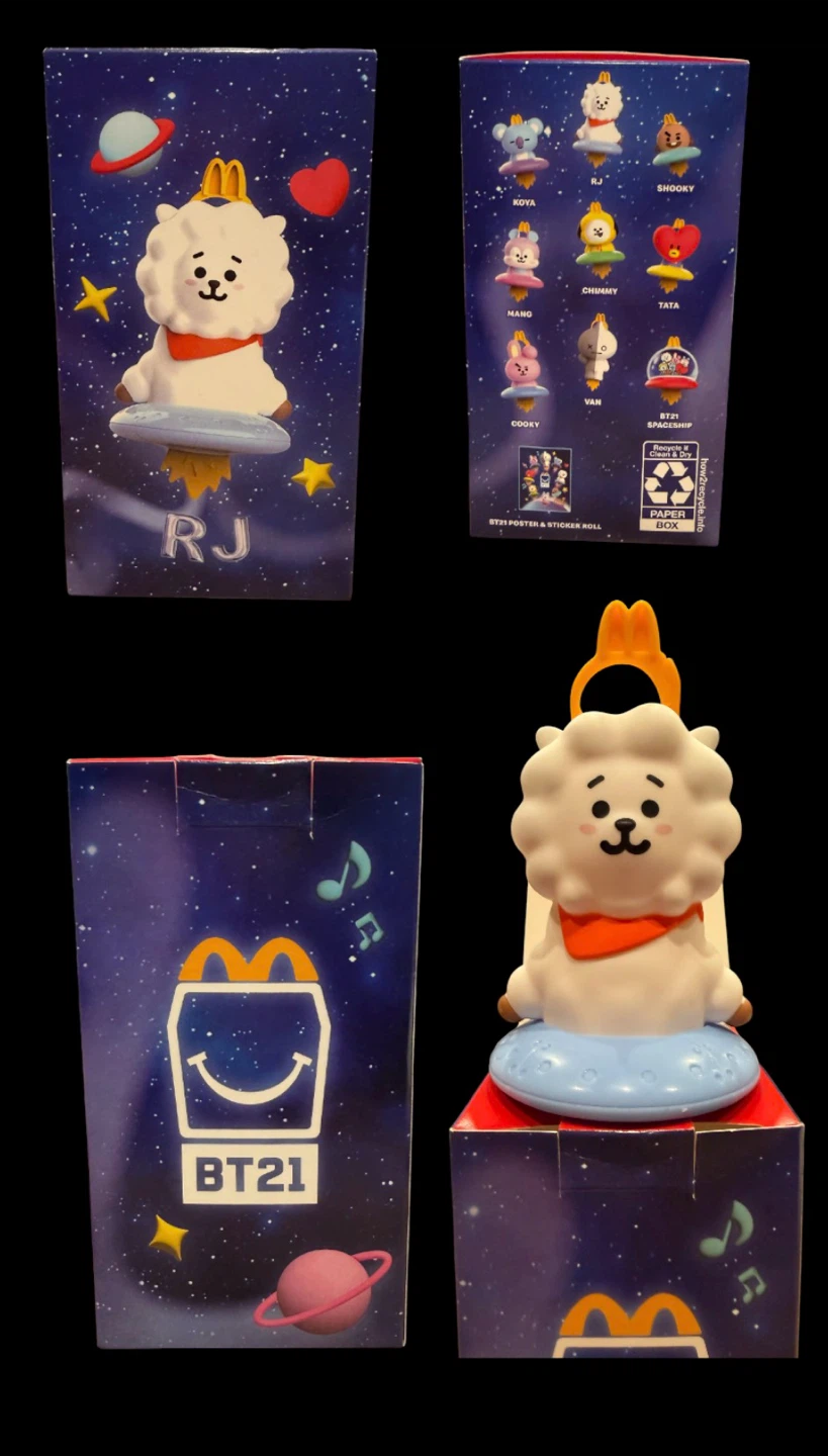 McDonald's BT21 RJ Figure & Son Heung-Min Special Edition Cup - photo 2