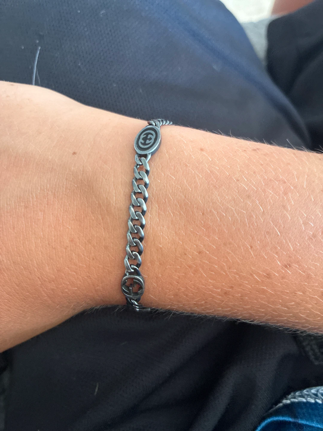Broken Gucci Interlocking G Bracelet
