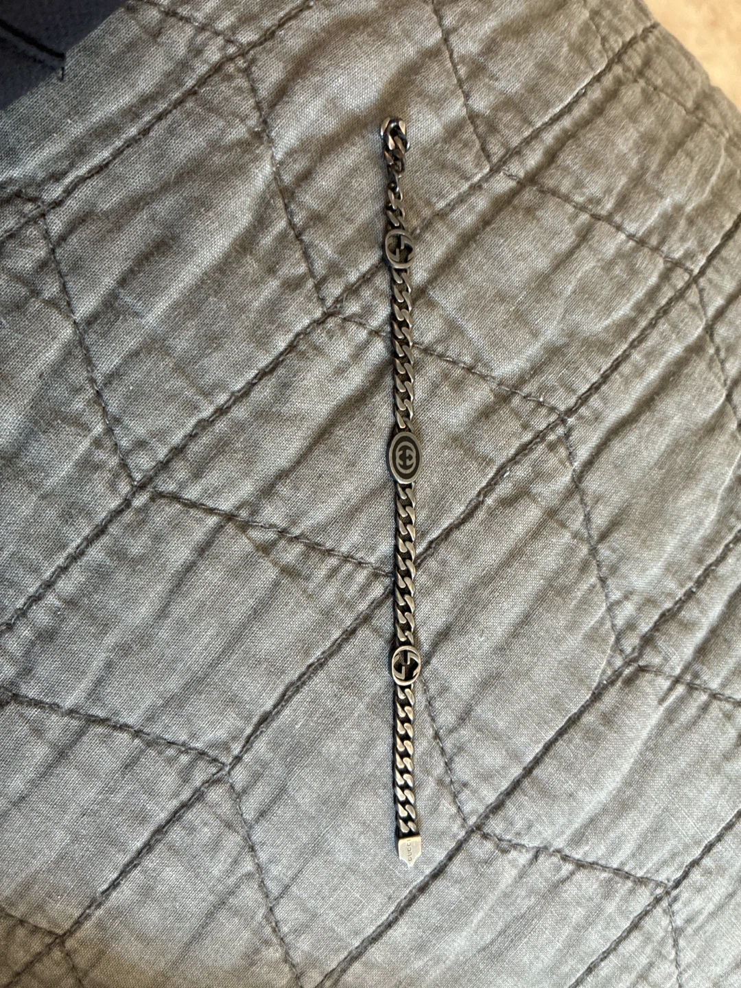 Broken Gucci Interlocking G Bracelet - photo 3
