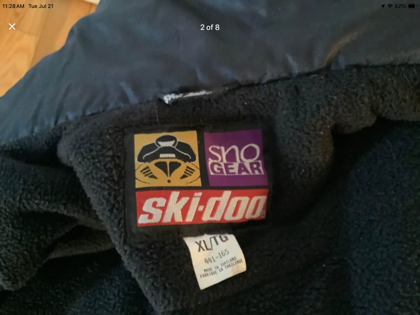 Vintage Team Ski Doo Ladies Racing Jacket 🐞 - photo 2