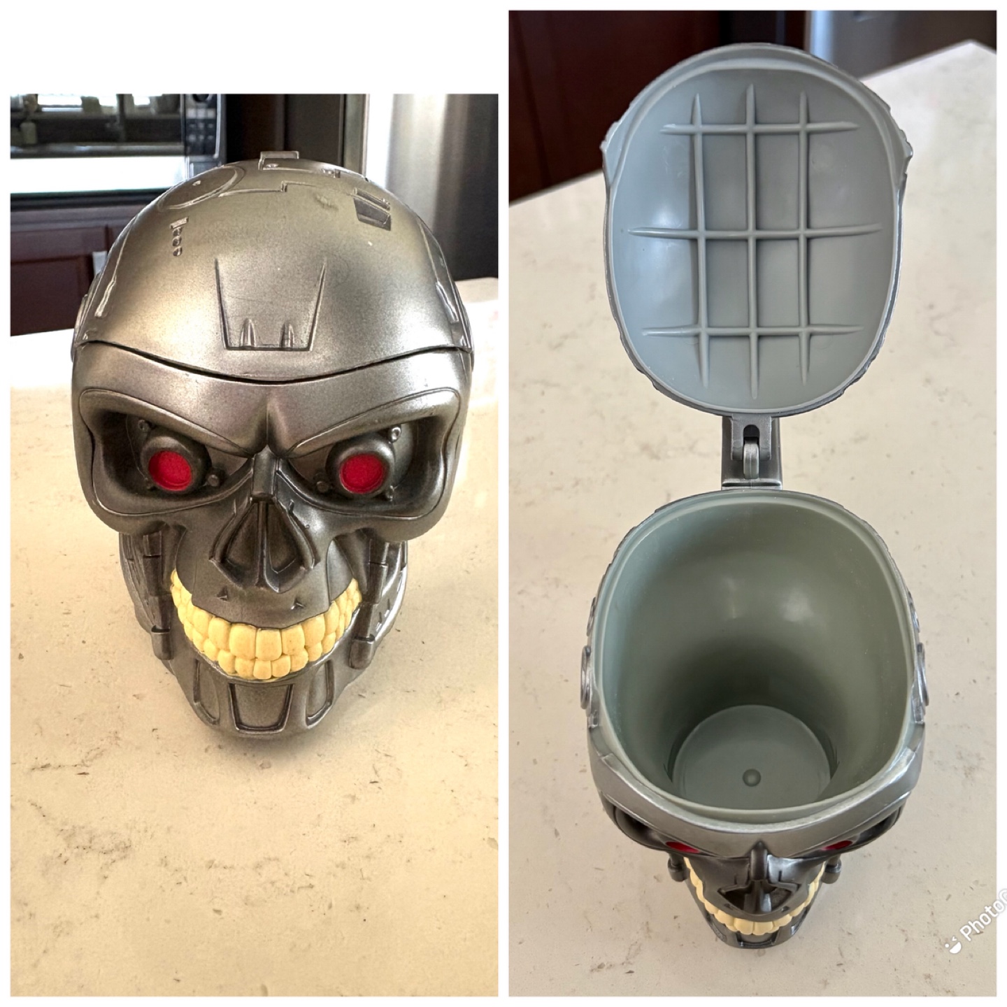 Terminator Skull Mug with Lid from Universal Studio