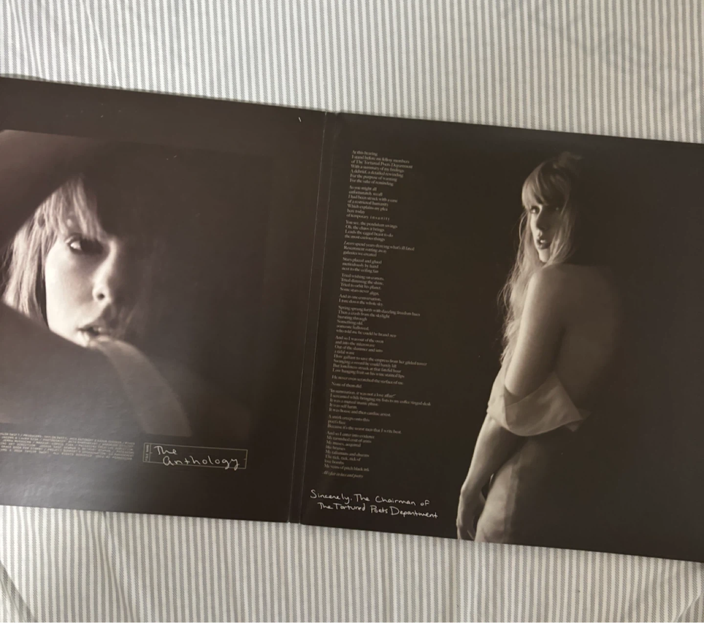 Taylor Swift Vinyl - The Tortured Poets Department Anthology - photo 3