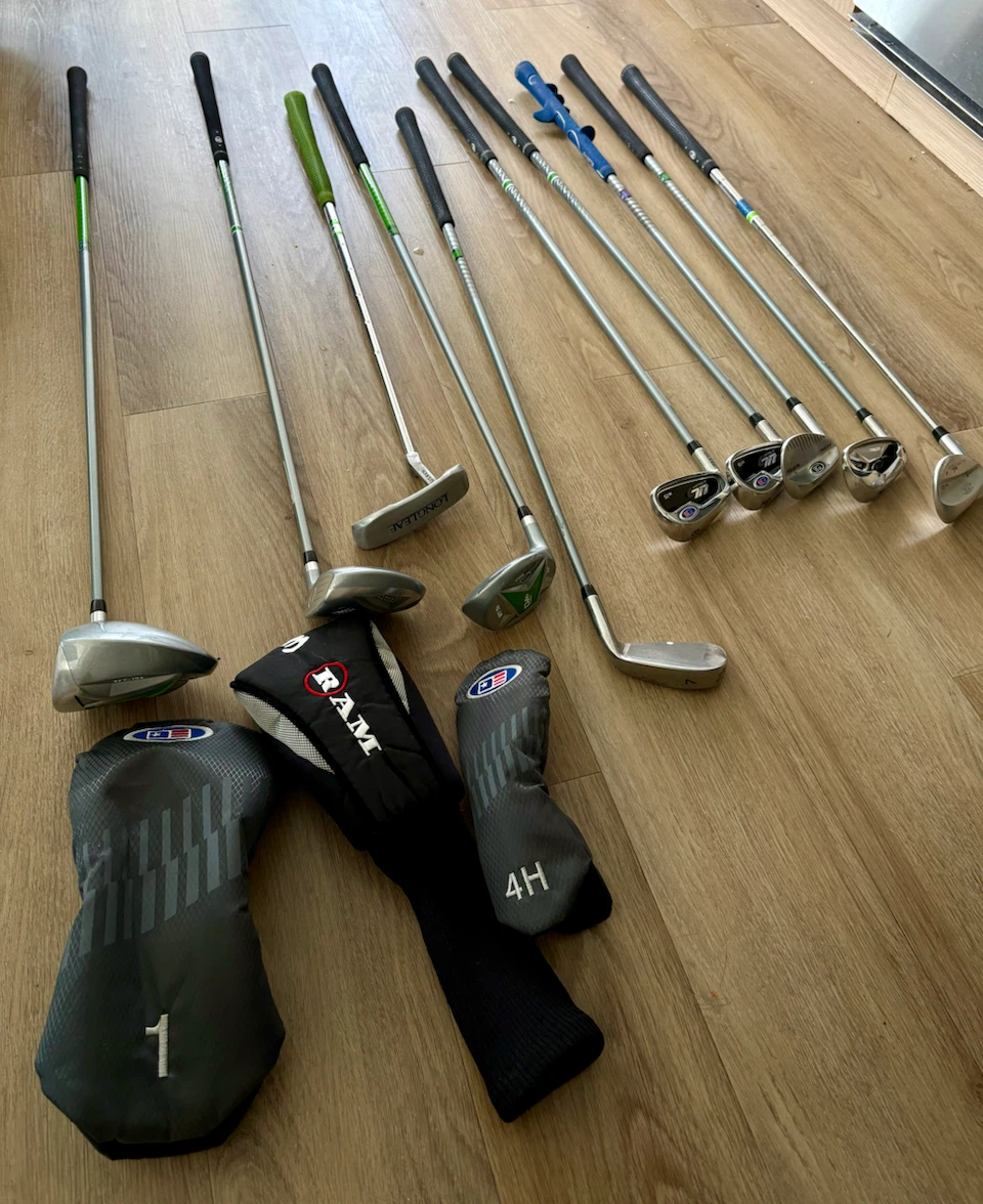 U.S. Kids Lefty’s Golf Clubs with Bag - photo 4