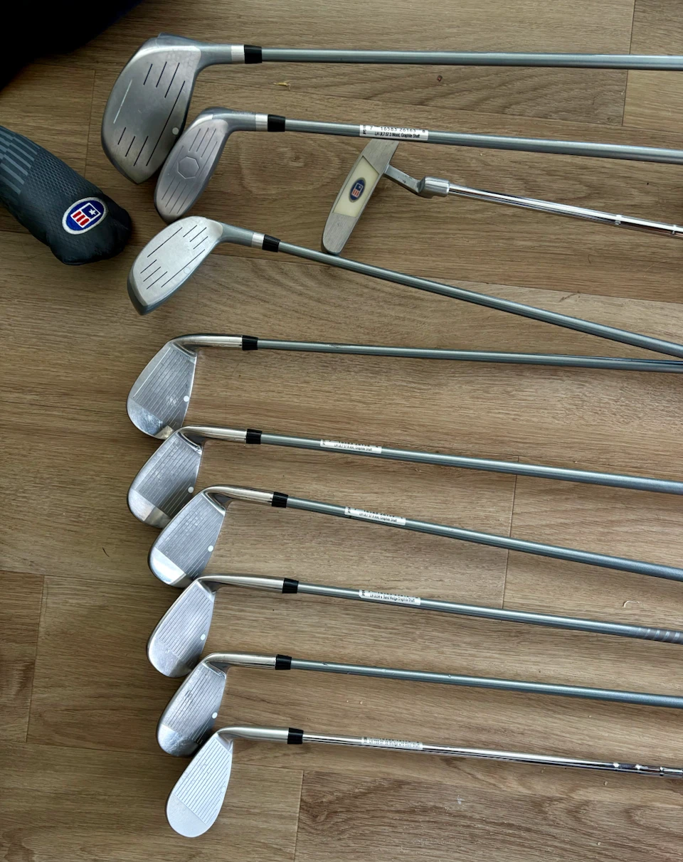 U.S. Kids Lefty’s Golf Clubs with Bag - photo 5