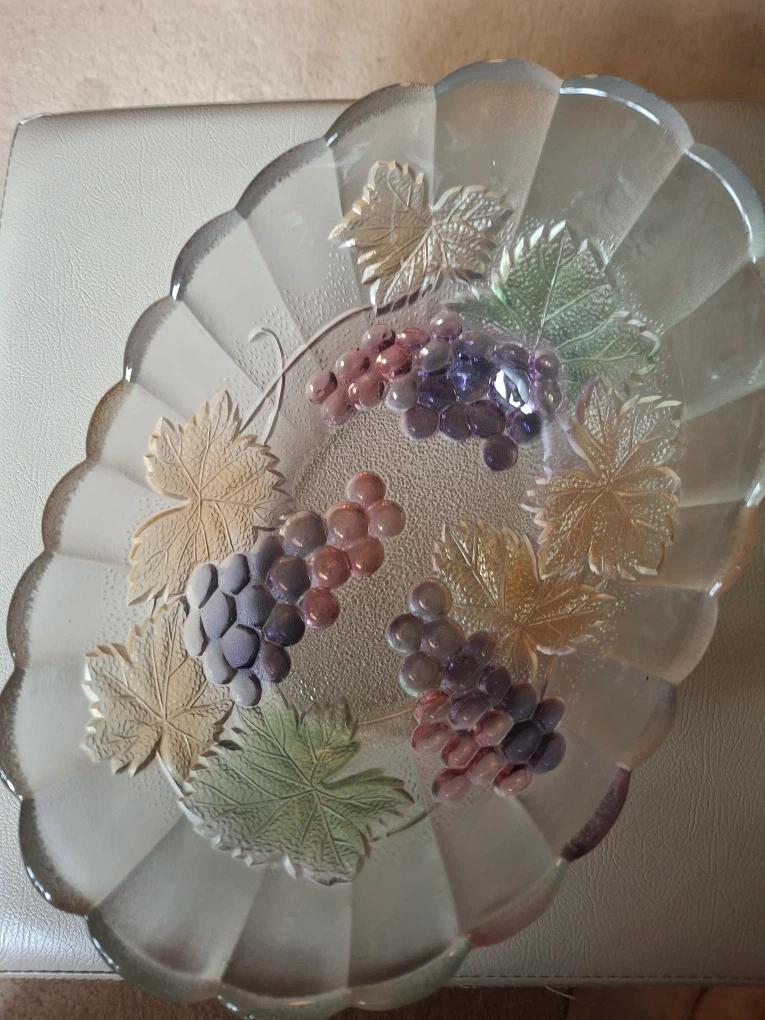 Beautiful large textured fruit bowl - photo 3