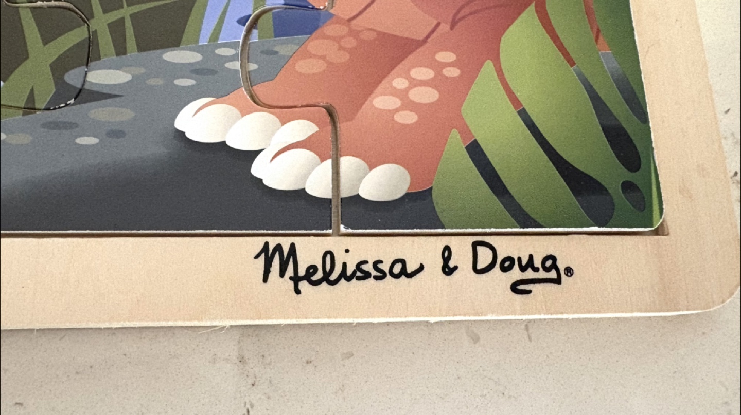Melissa & Doug Wooden Dinosaur Jigsaw Puzzle - photo 2