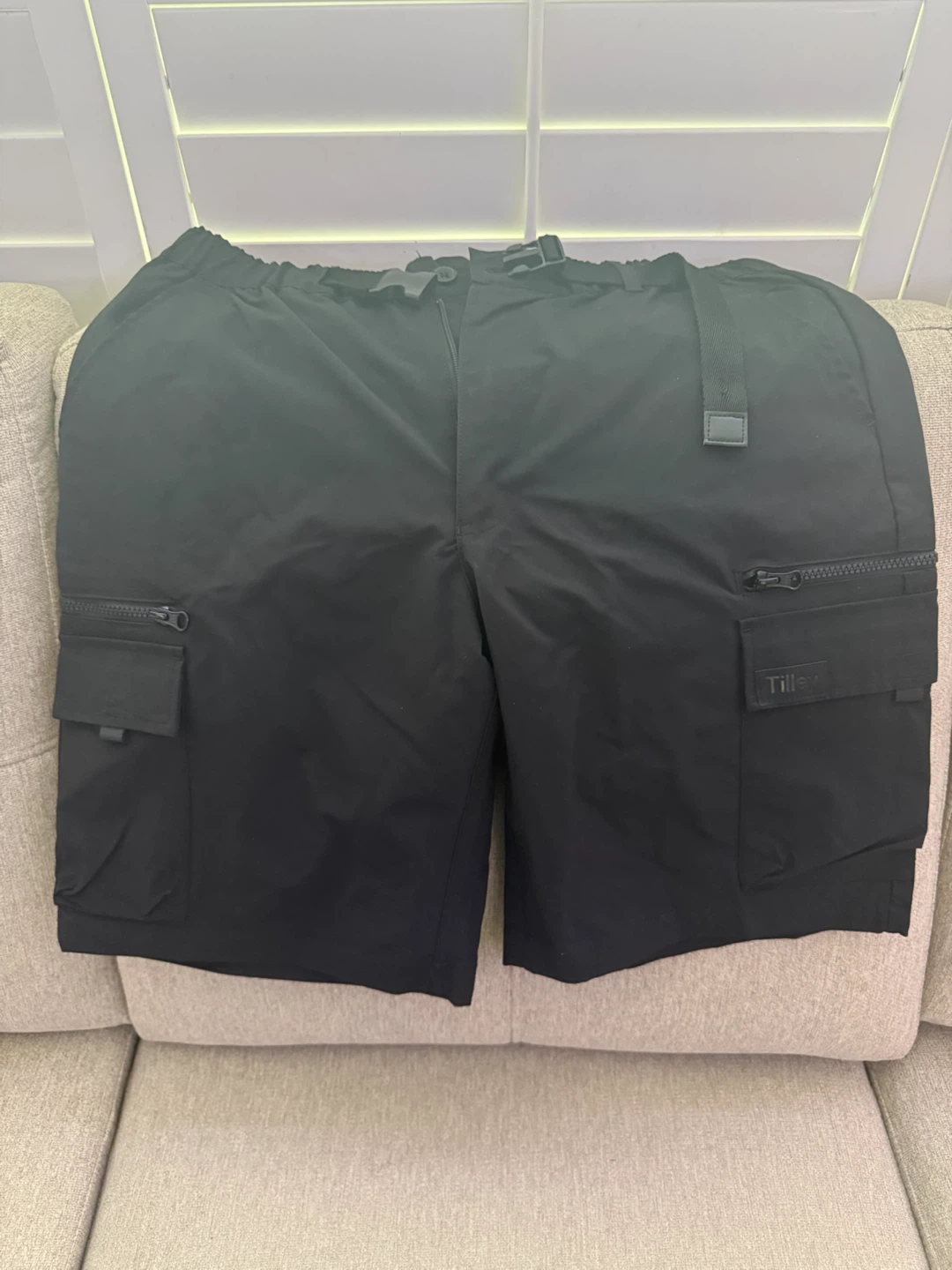 New Tilley Trek Cargo Shorts Size 34 Black & Olive – $20 Each