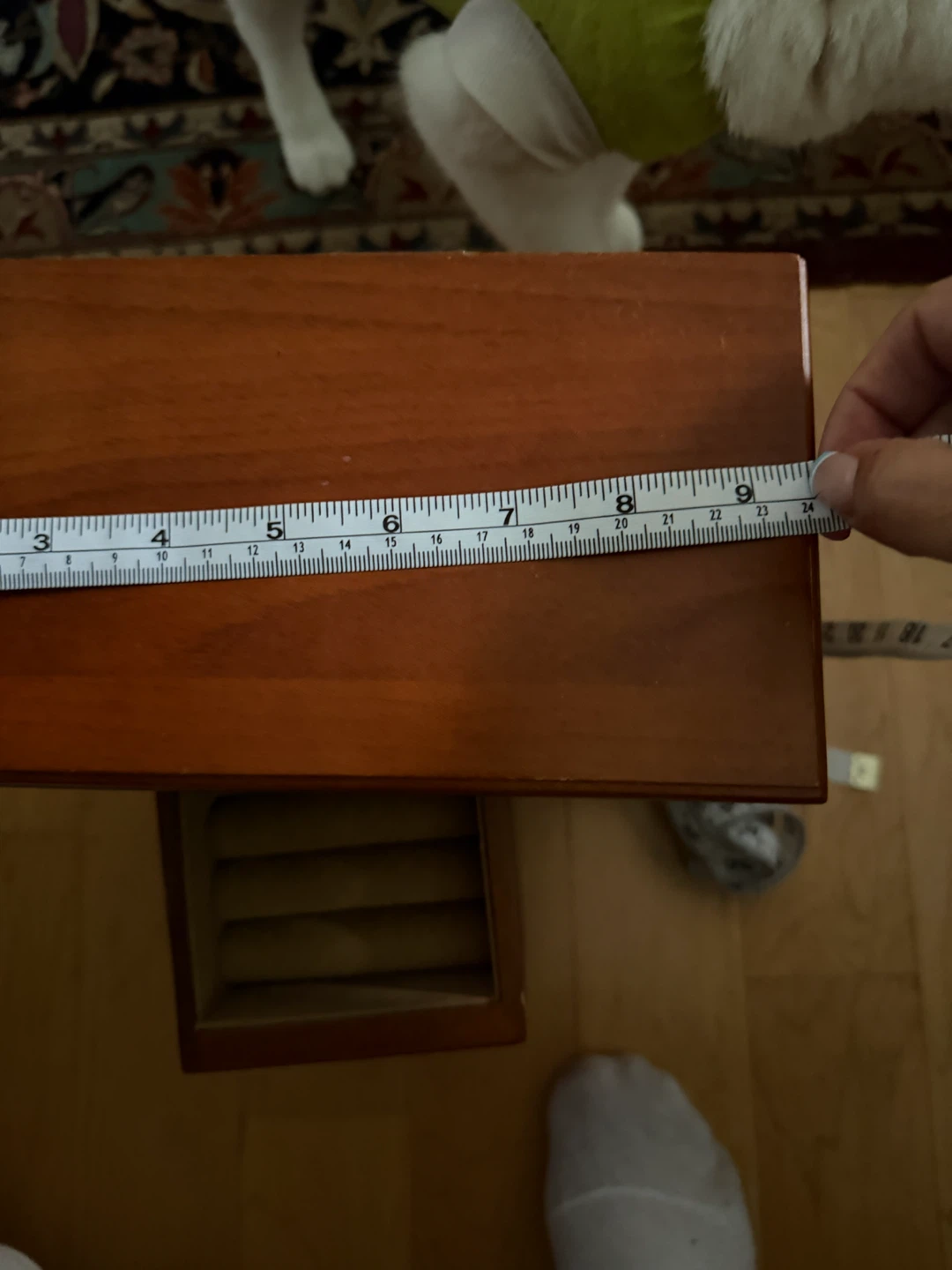 Wooden Jewelry Box with Drawers and Cabinet - photo 3