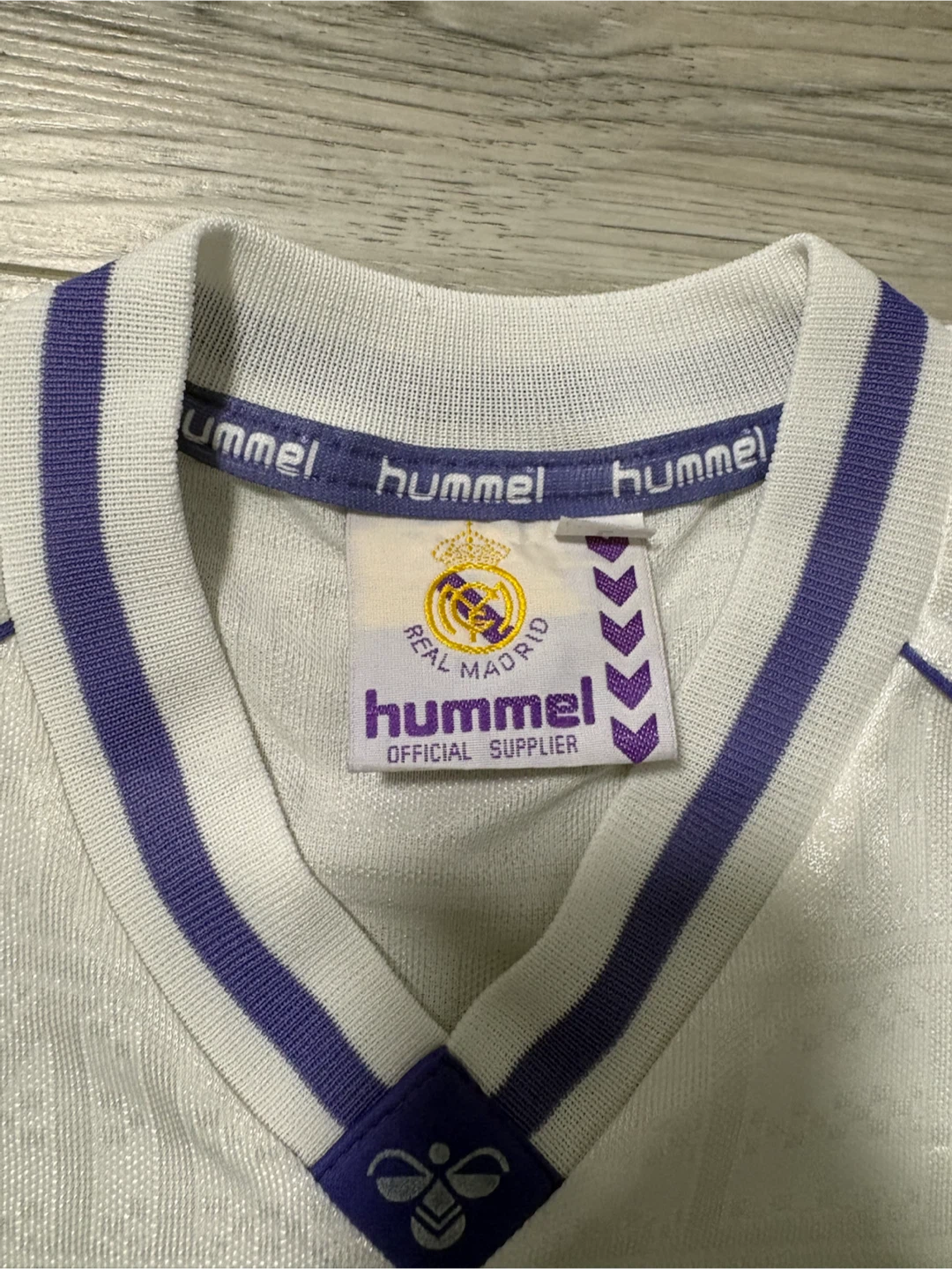 Real Madrid 1990/1991 Hummel Home Jersey - photo 4