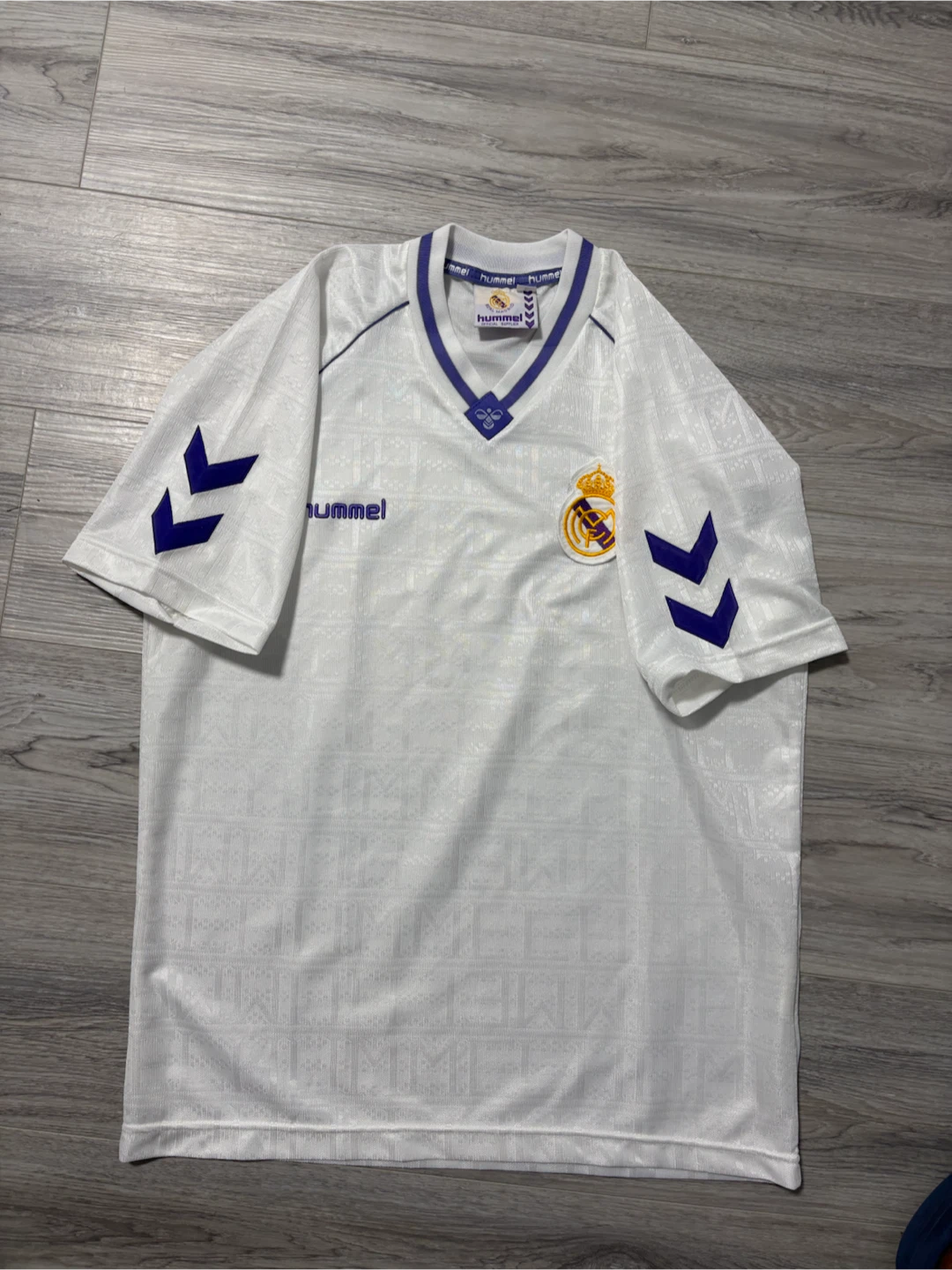 Real Madrid 1990/1991 Hummel Home Jersey - photo 5