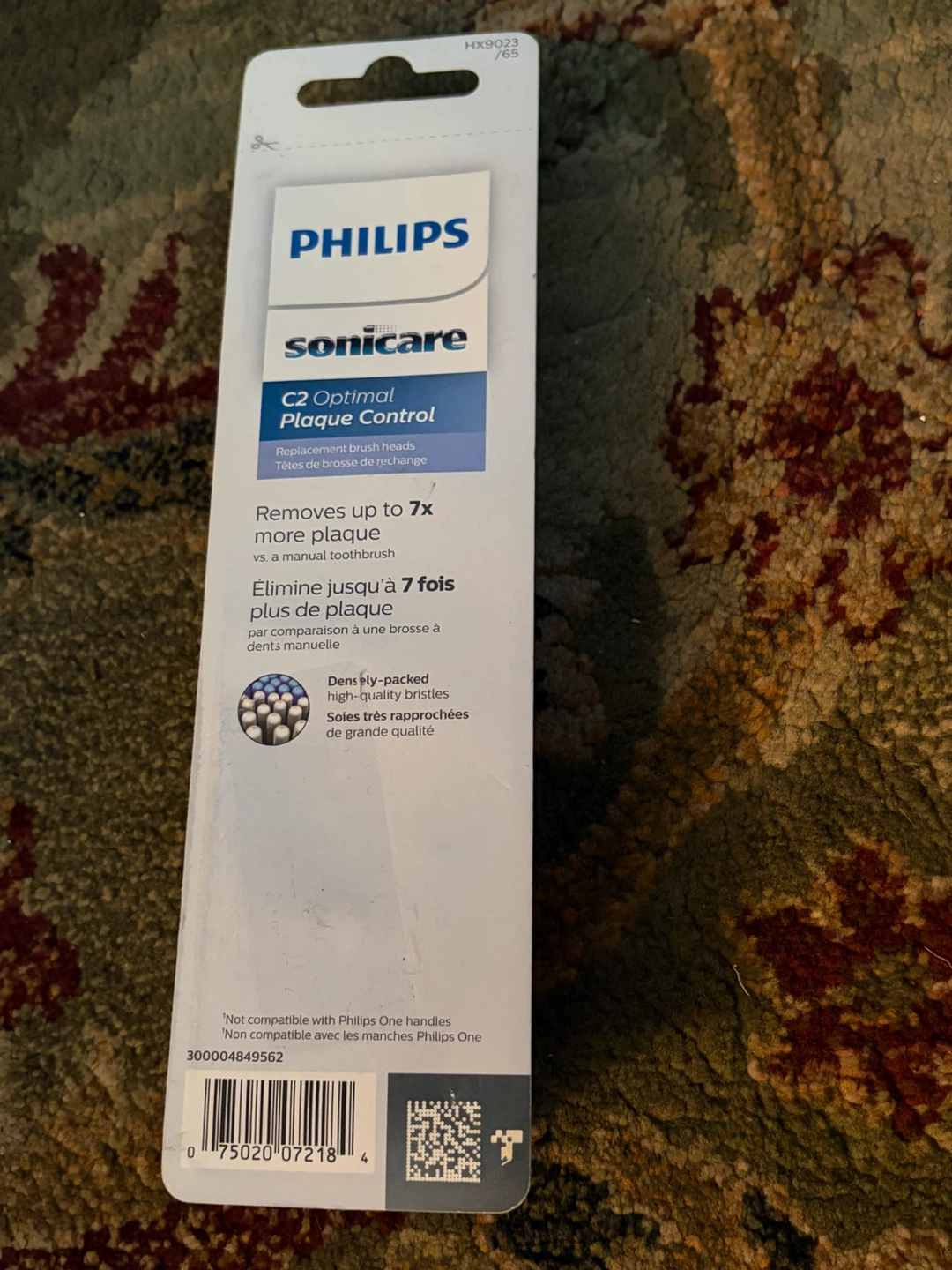 New Philips Sonicare C2 Optimal Plaque Control 3 Pack - photo 2