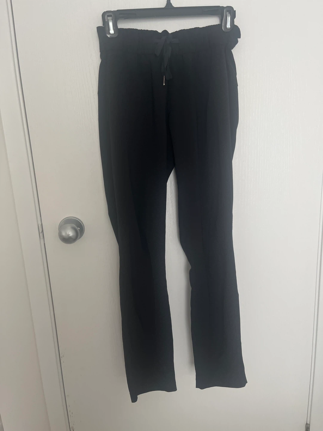 Lululemon Black Paperbag Waist Pants