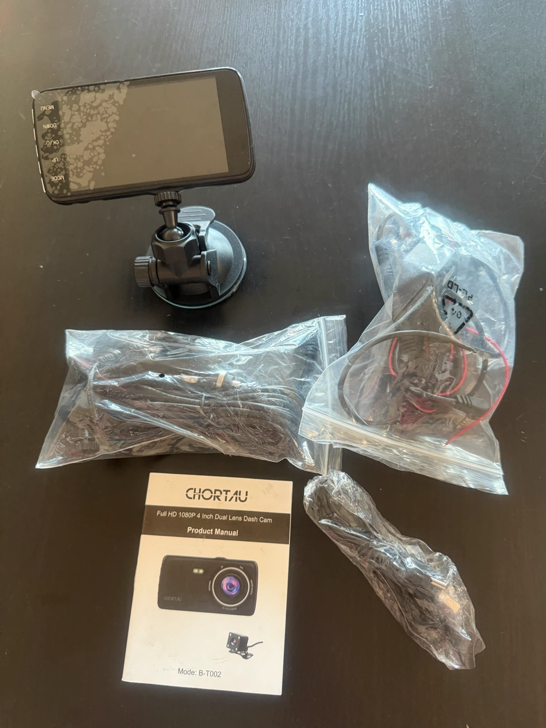 CHORTAU Full HD 1080P Dual Lens Dash Cam - photo 2