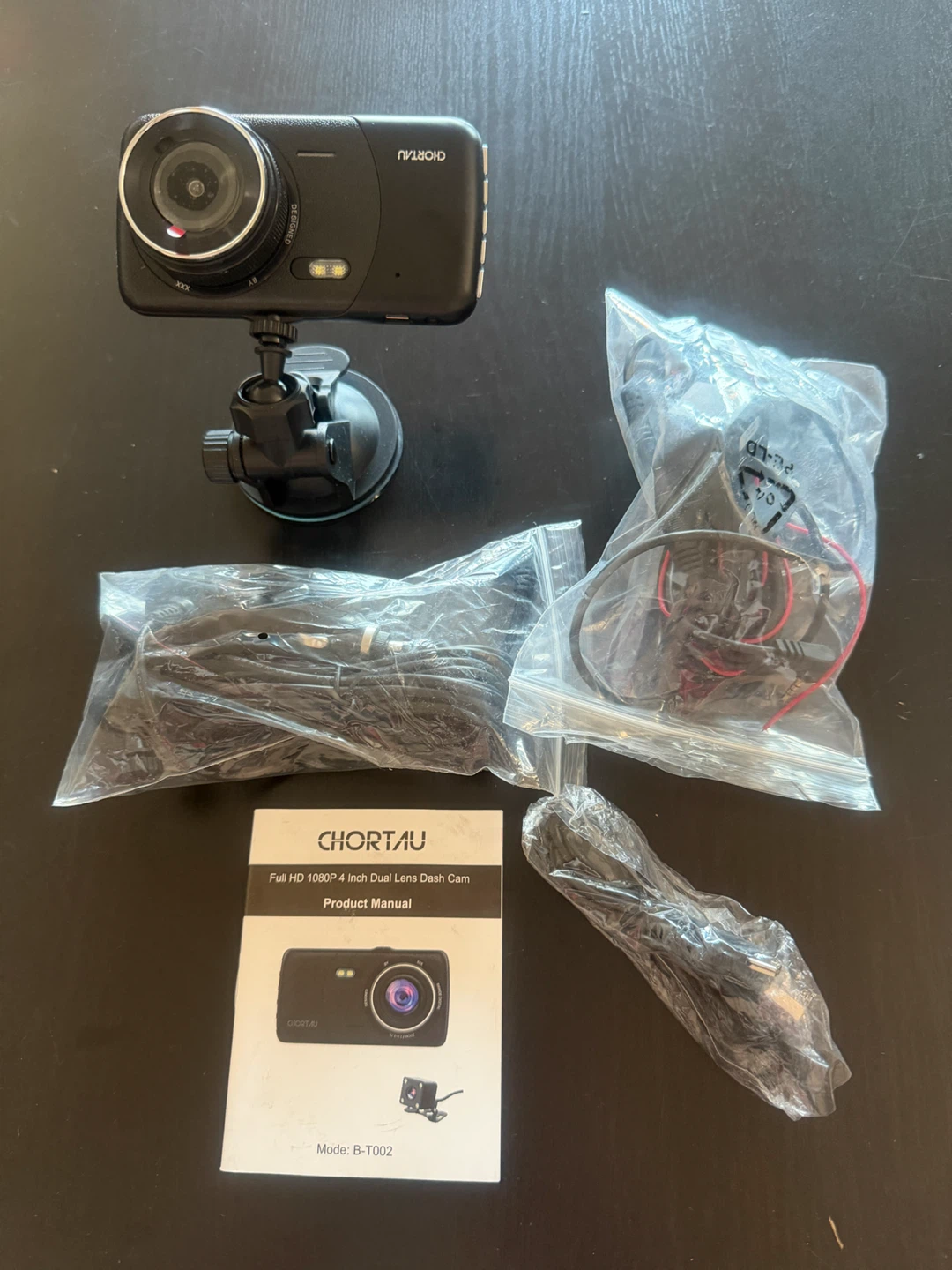 CHORTAU Full HD 1080P Dual Lens Dash Cam - photo 3