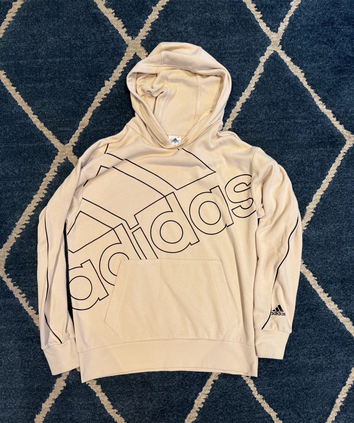 NEW Beige Adidas Hoodie