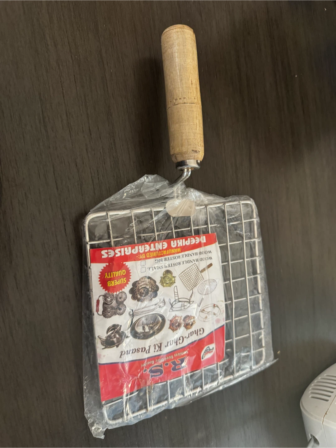 Roti Wood Handle Roaster Big - photo 2