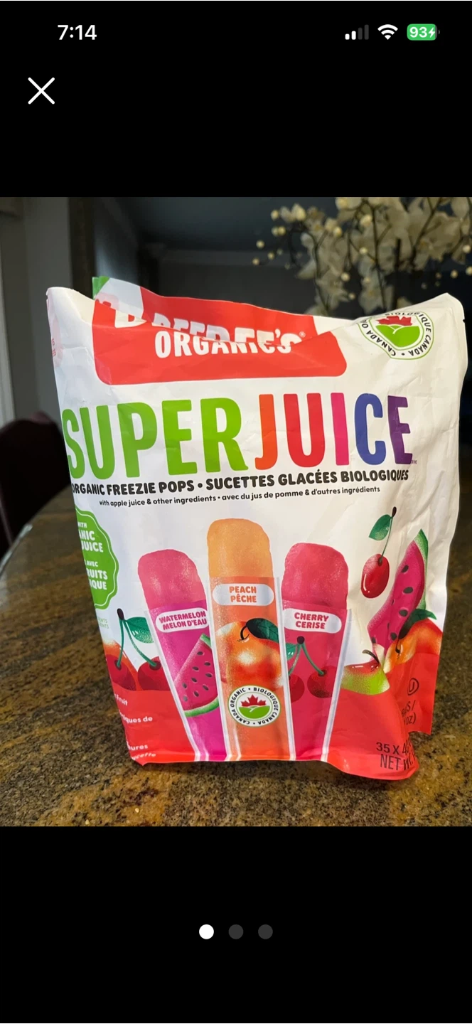 Super Juice Organic Freezie Pops (35 Count)