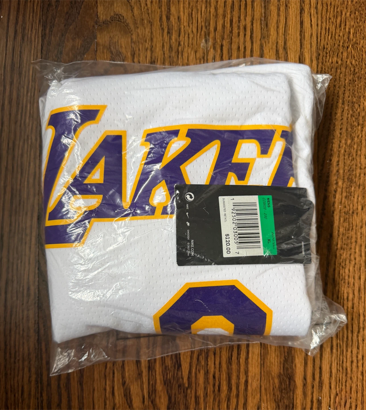 BRAND NEW Nike Los Angeles Lakers Kobe Bryant #8 Jersey XL - photo 4