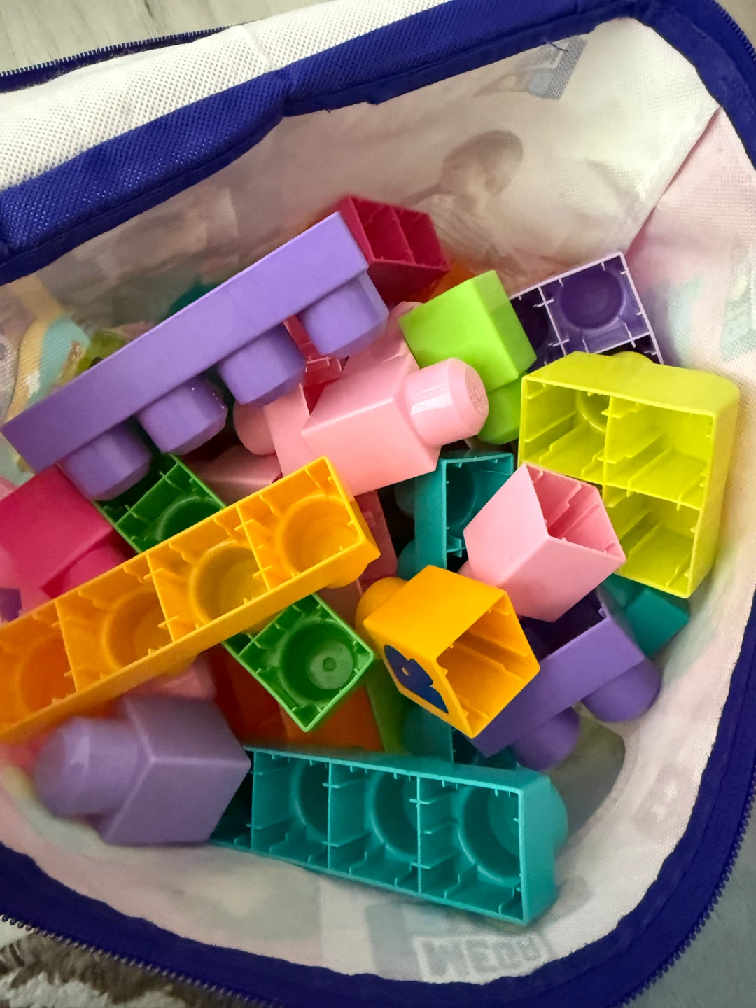 Mega Bloks Building Bag with fisher price Toy Phone - photo 5