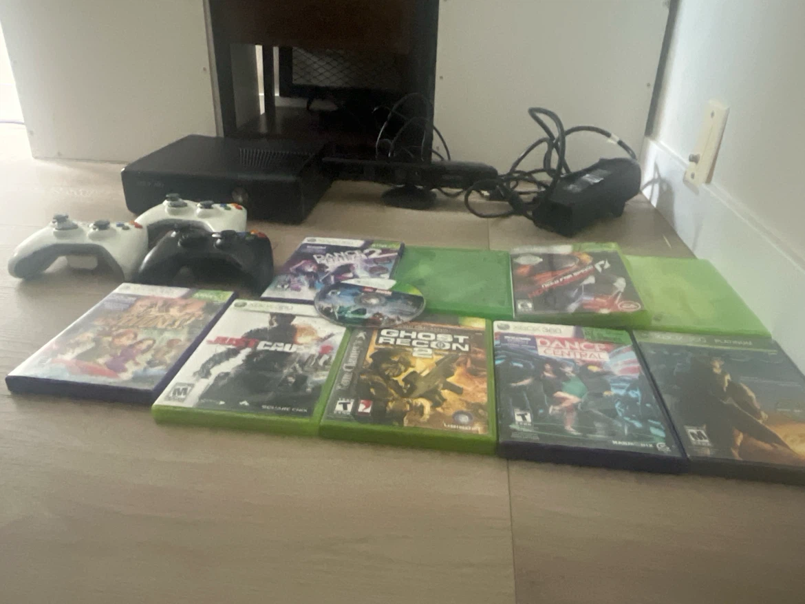 Xbox 360 slim race bundle
