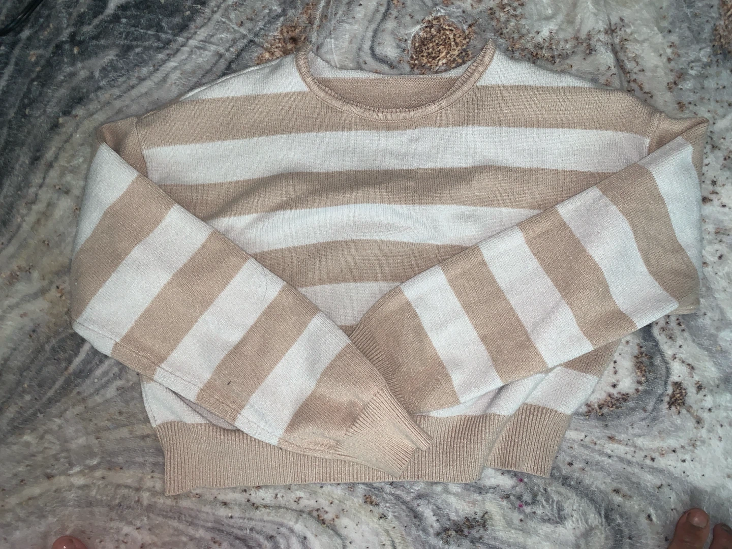 Striped Knit Sweater