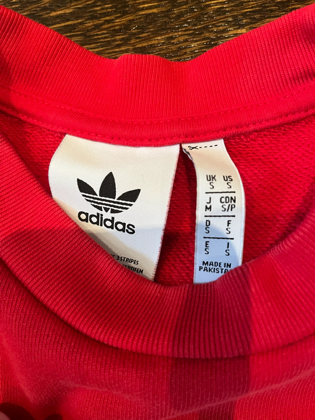 Adidas Crewneck Sweatshirt Red - photo 2
