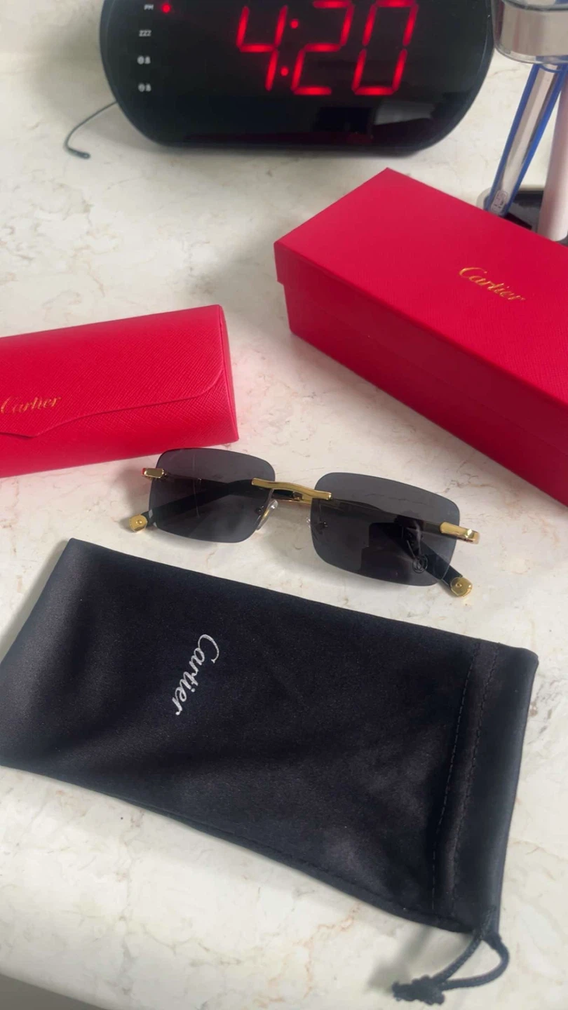 Cartier Rimless Sunglasses