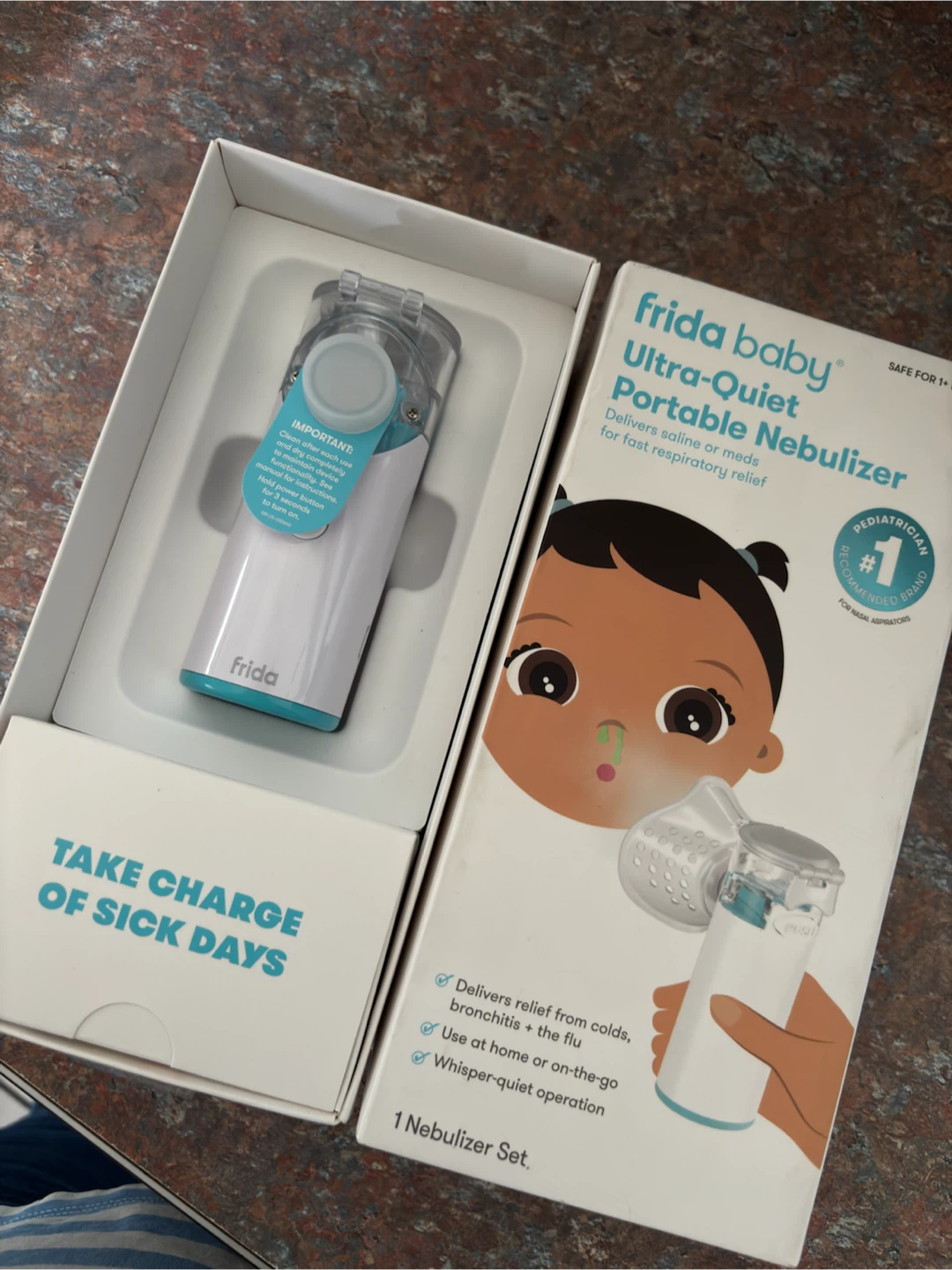 New Frida Baby Portable Nebulizer