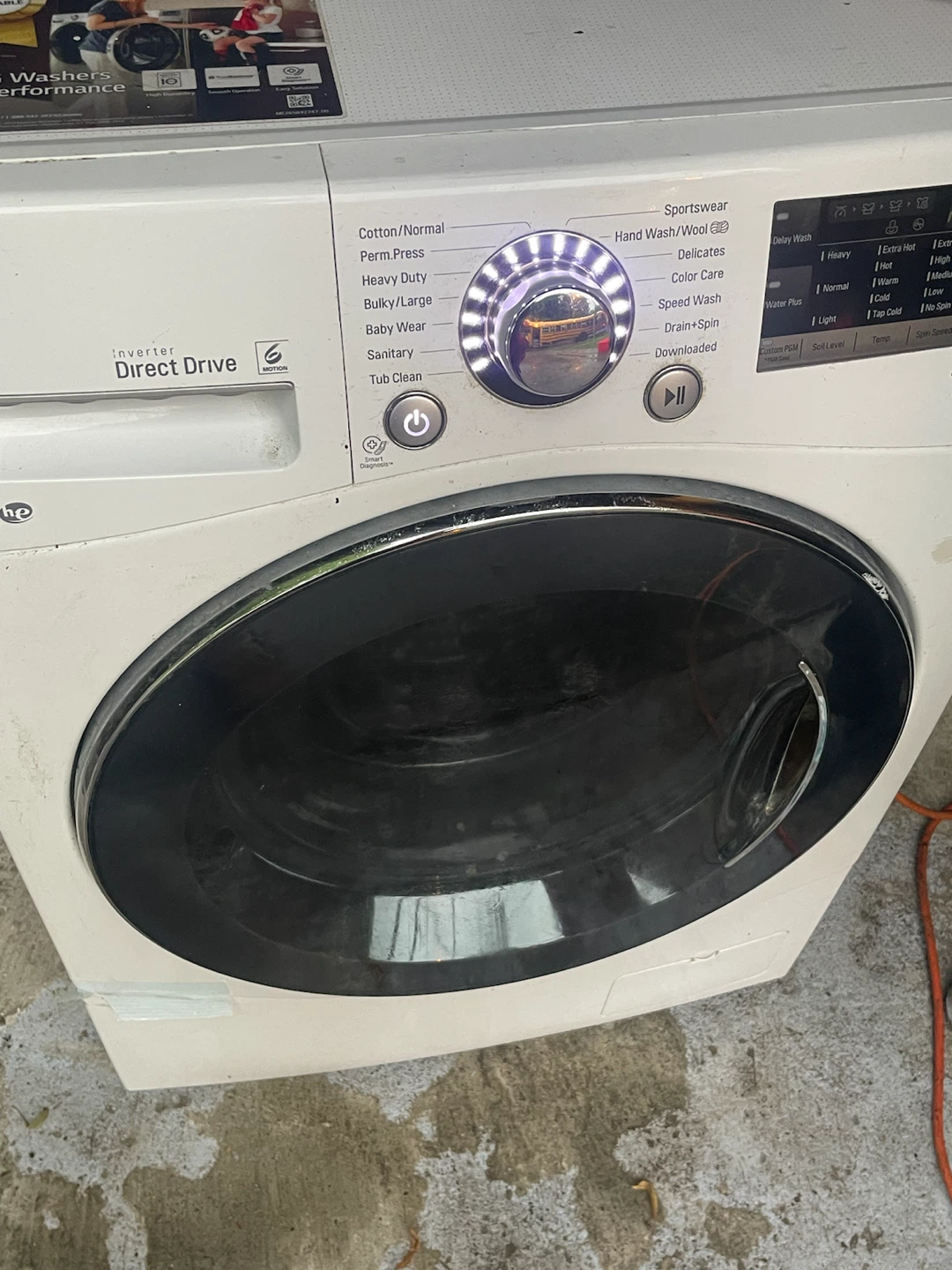 LG Direct Drive Front Load Washing Machine