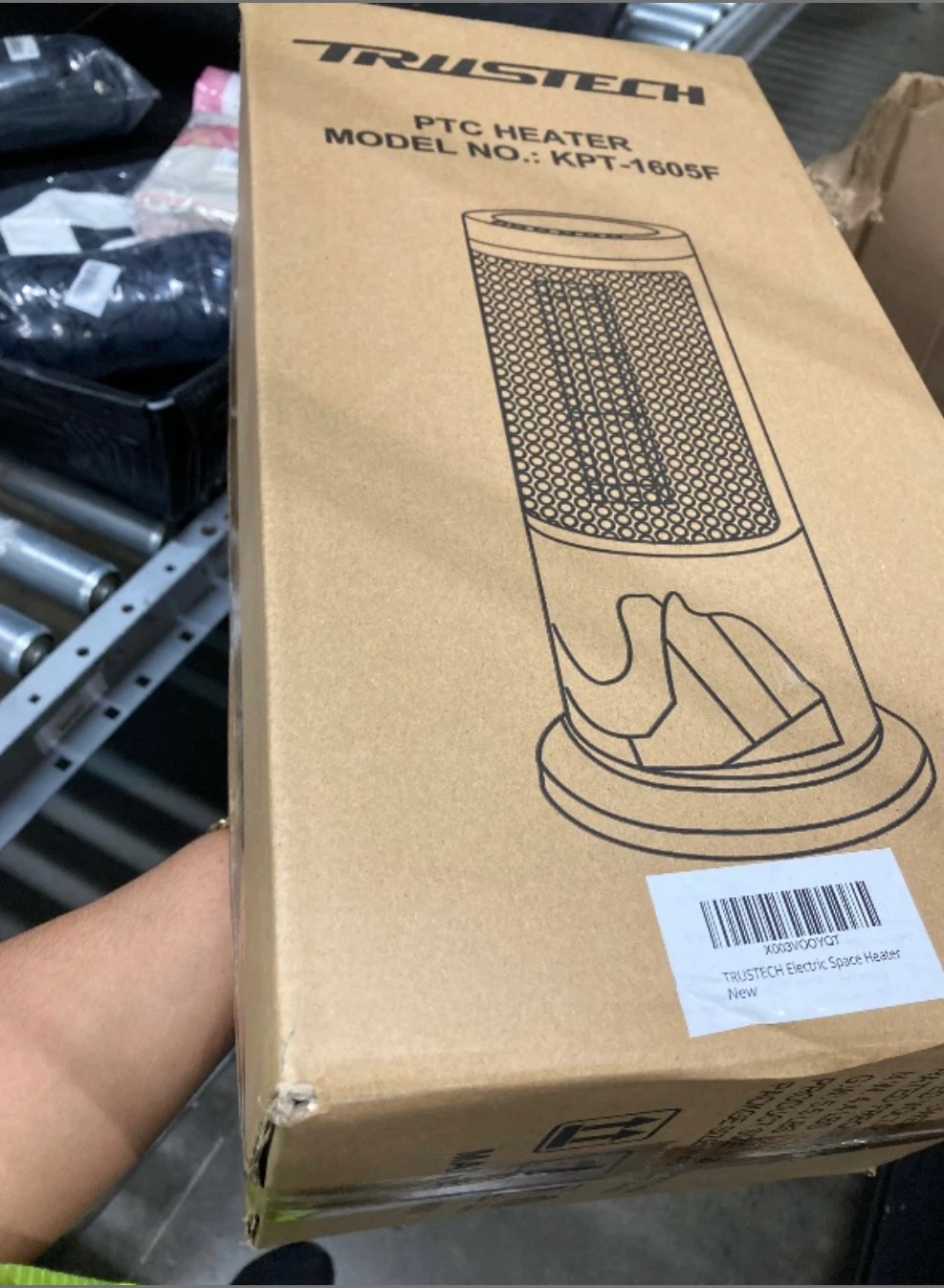 TRUSTECH PTC Electric Space Heater KPT-1605F - photo 2
