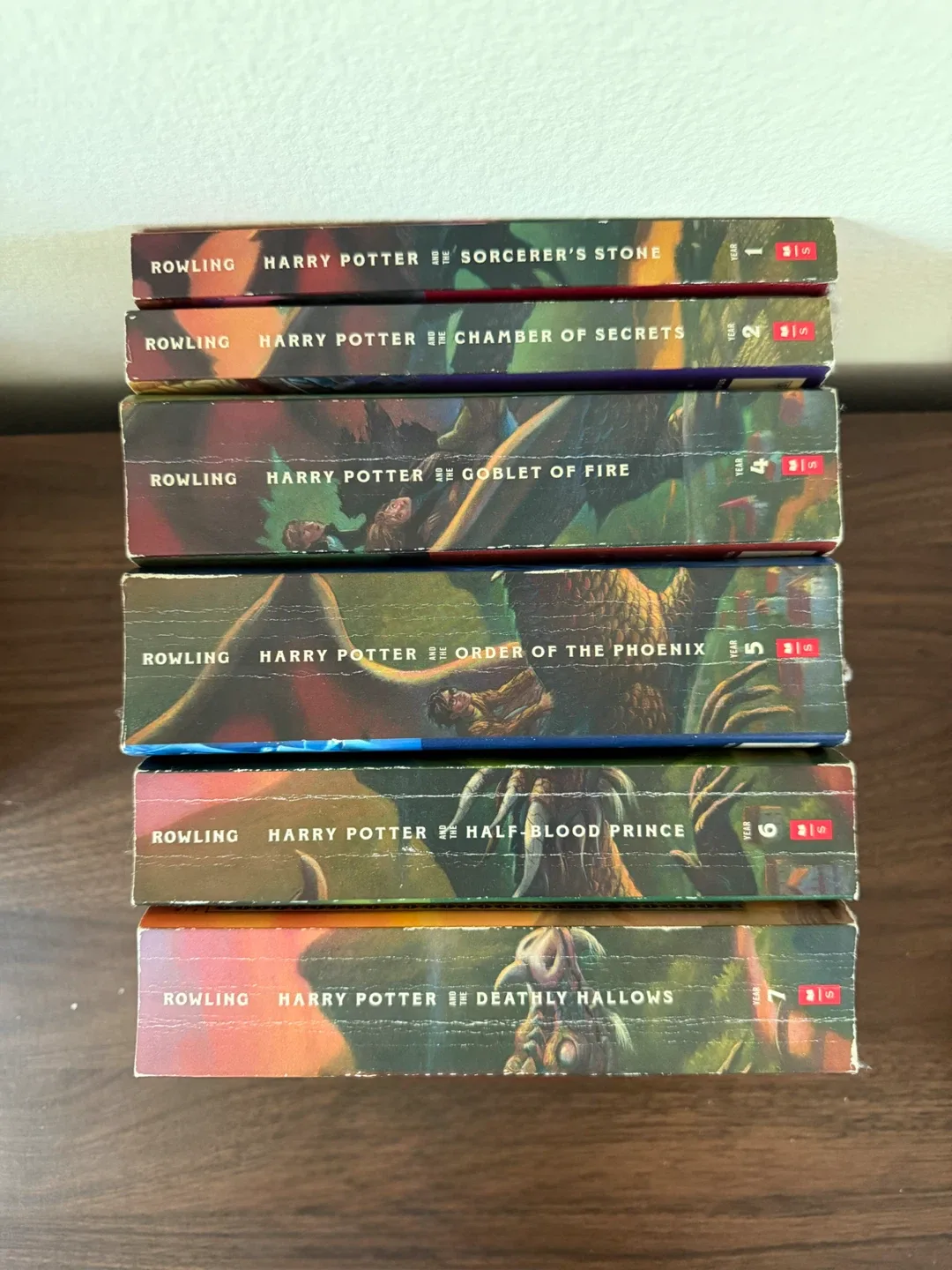 J.K. Rowling Harry Potter Book Set