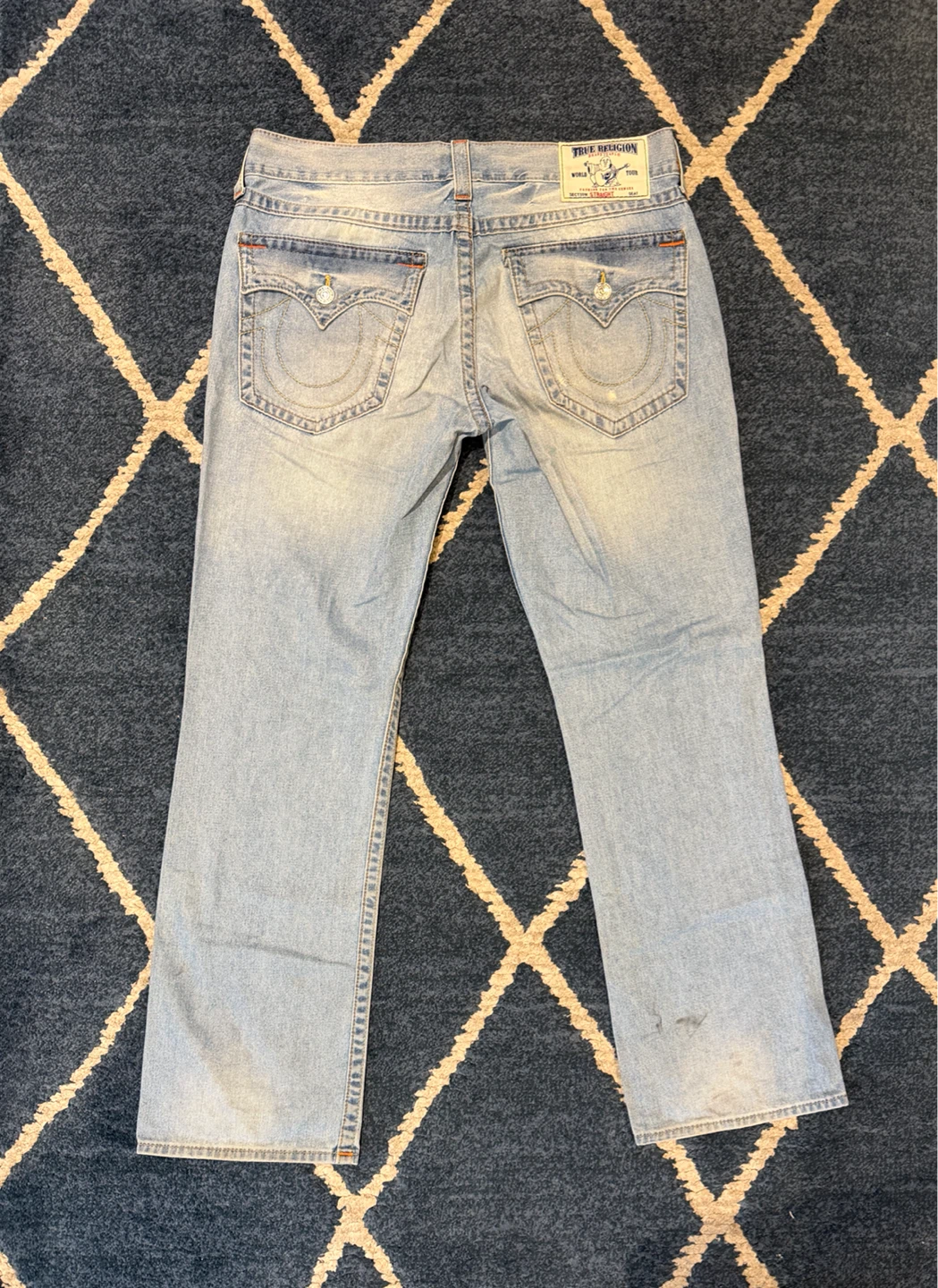 True Religion Straight Jeans  36x32 - photo 2