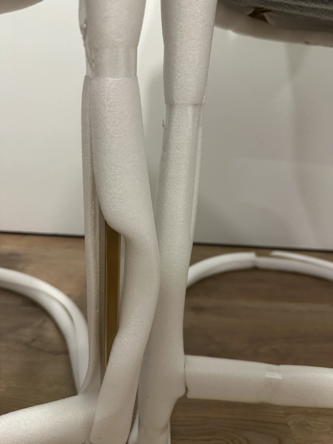 Grey Velvet Bar Stool - photo 2