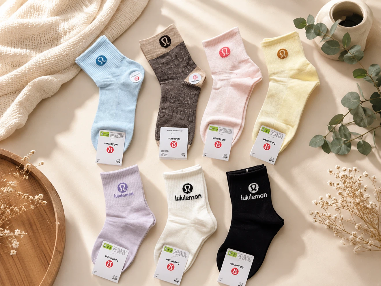 Lululemon Socks - Multiple Colours
