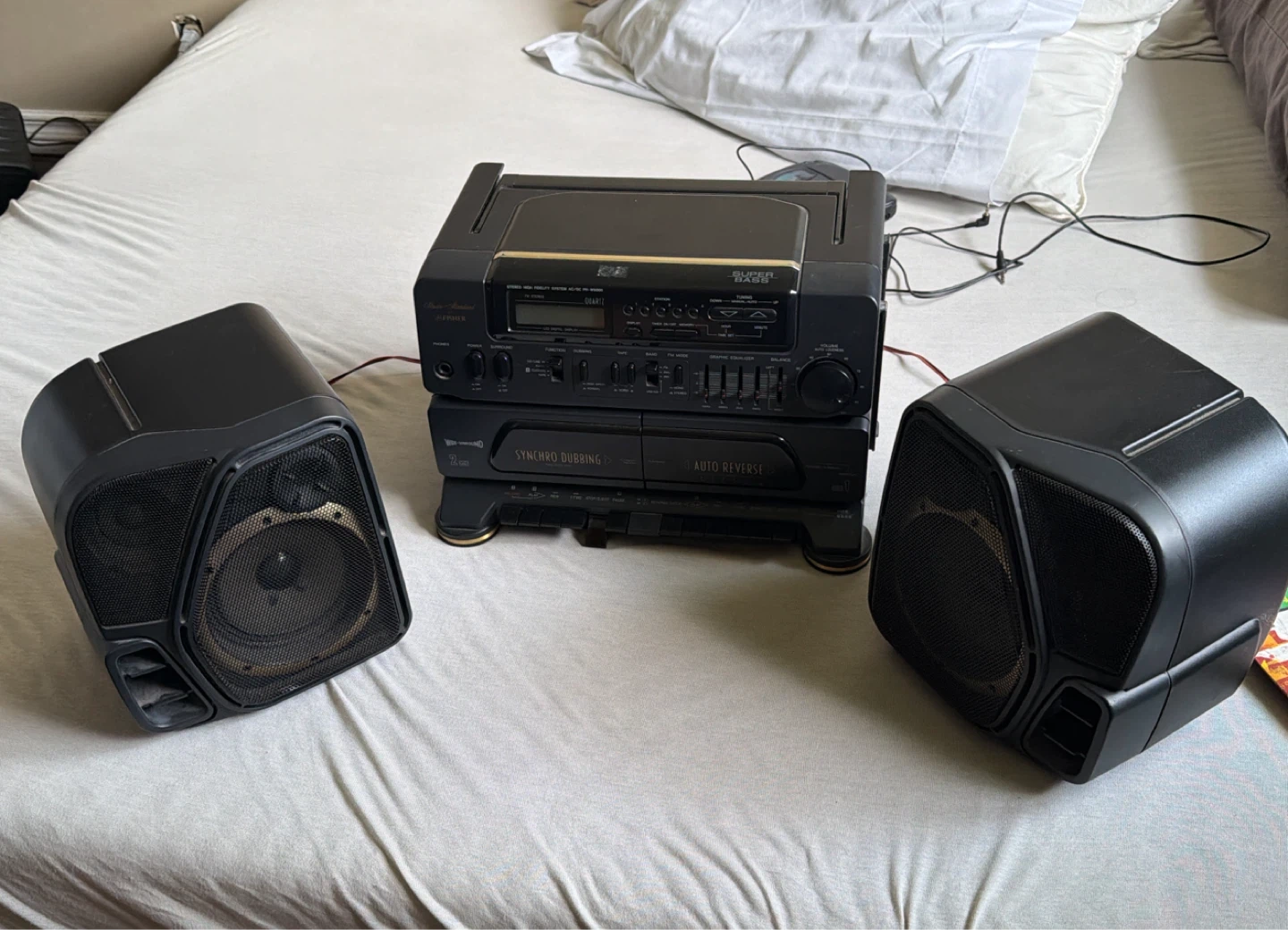 Fisher Stereo Model PH-W5000 Boombox - photo 4