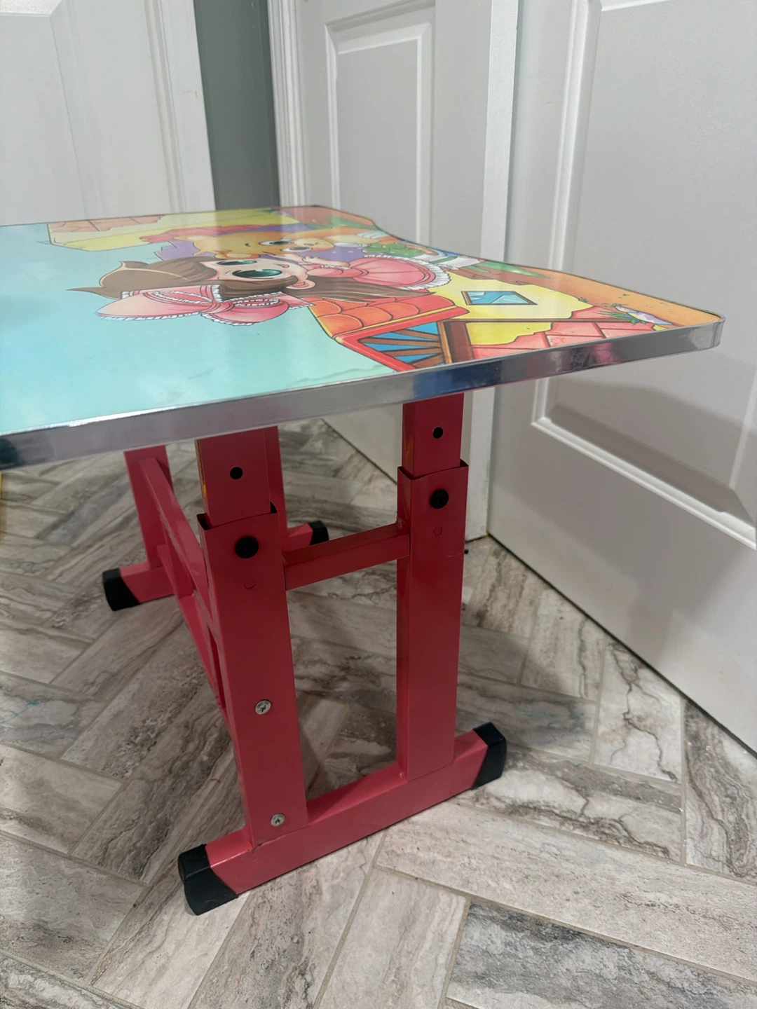 Kids Adjustable Height metal Desk Table - photo 3