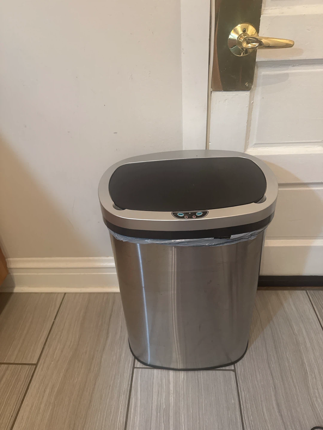 Automatic Stainless Steel Trash Can