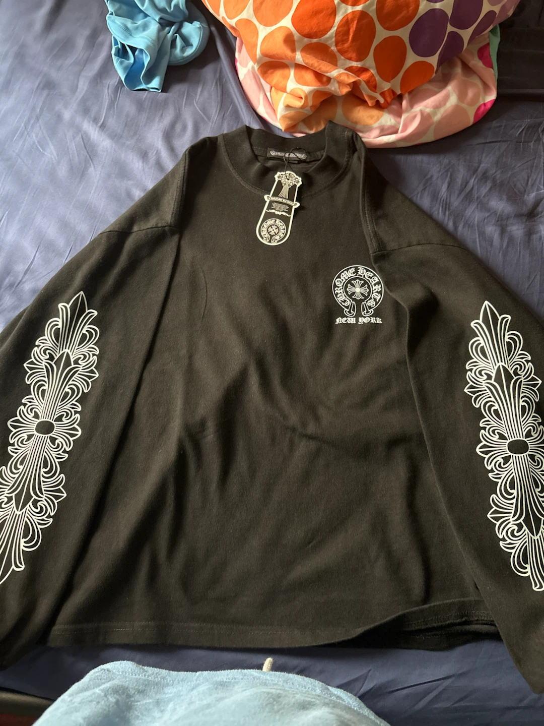 Chrome Hearts New York Long Sleeve T-Shirt