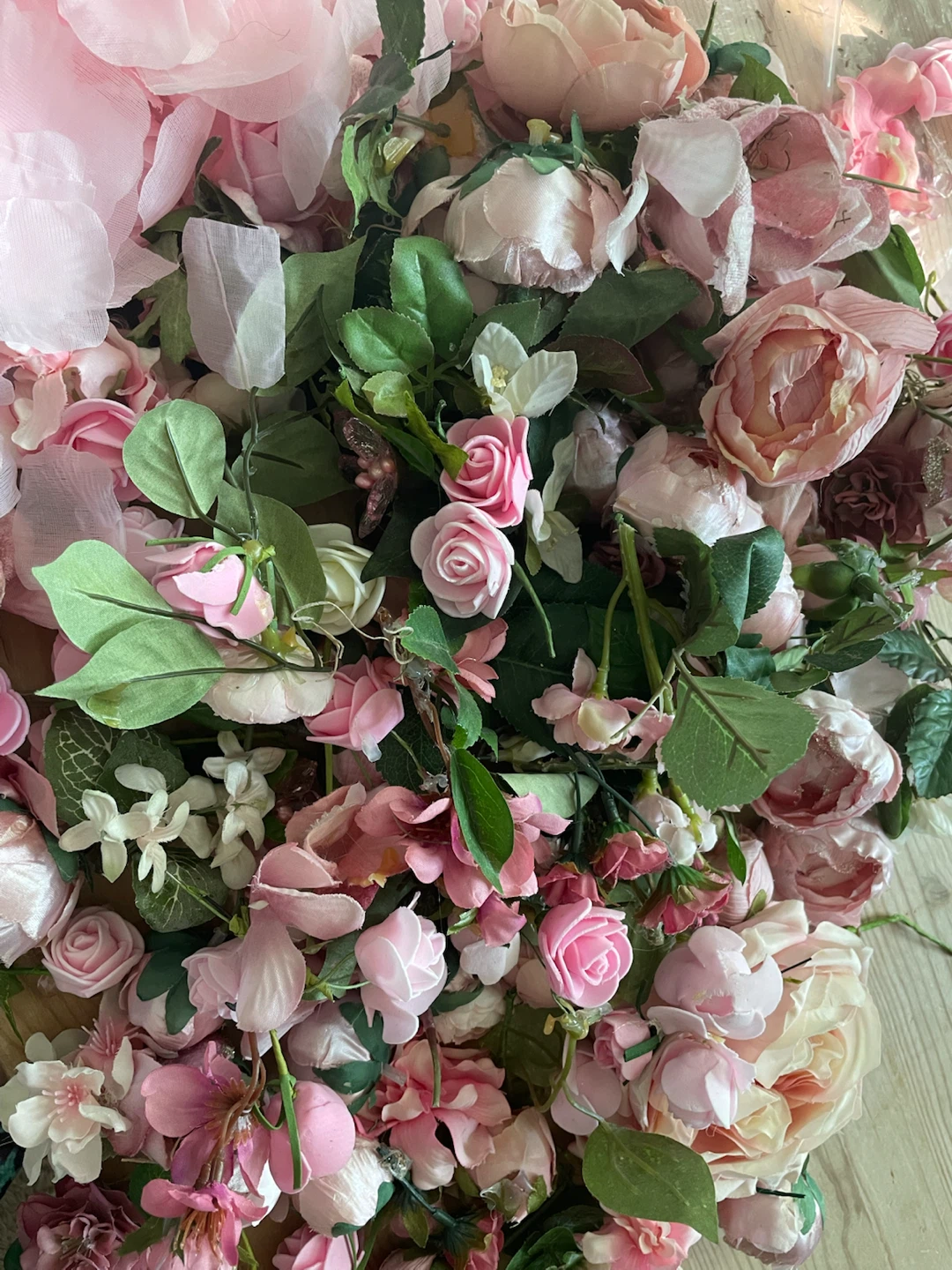 Assorted Pink Artificial Flowers & Petals - photo 3